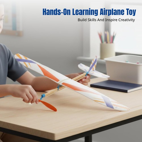 Foam glider model rubber - model,, band