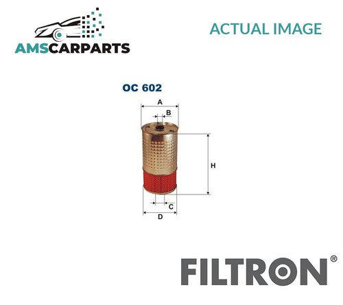 Engine oil filter 602 - oil, oc