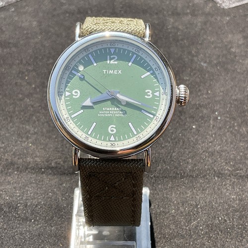 Timex standard indiglo green - timex,