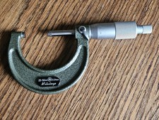 MITUTOYO - Outside Micrometer, 25mm-50mm Range, 0.01mm scale.