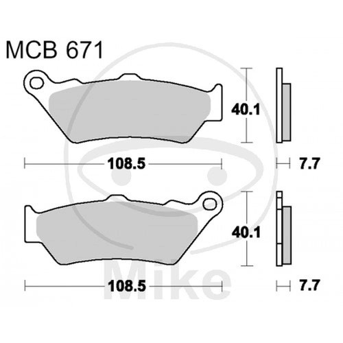 Brake pads std trw lucas - brake,