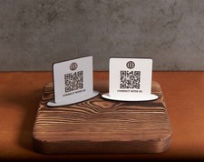 Website QR Code Plaque |