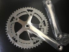 Raleigh Road Double Chainset 170mm crank SILVER Part No. RBR500 42T/52T