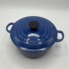 Le Creuset Blue Cast Iron