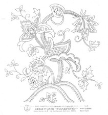 Vintage Embroidery Transfer