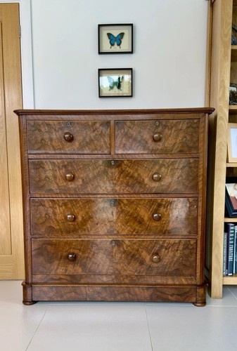Fully restored victorian burr - restored,
