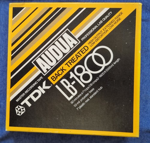 Tdk audua 1800 reel - reel, to