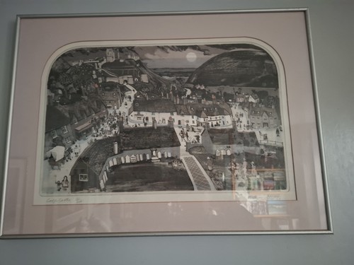 Framed graham clarke - clarke, limited