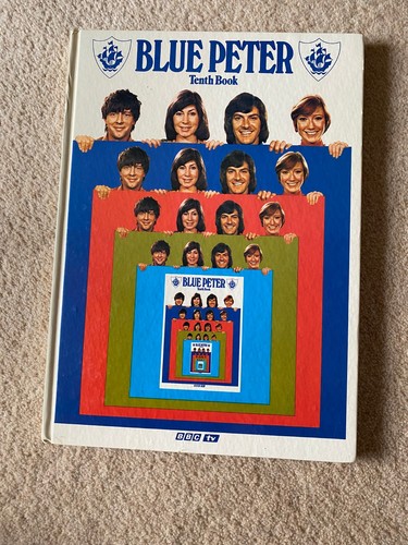 Blue peter annual vintage - blue,