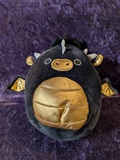 Squishmallow 8” Luxem Black
