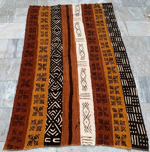 4x6 vintage mud cloth - ft,