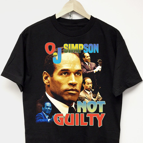 Simpson not guilty tee vtg - tee,
