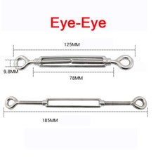 304 Stainless Steel Turnbuckle