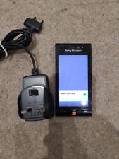 Sony Ericsson U1i Satio Classic Retro - Black locked to EE network 