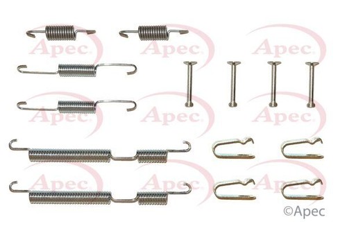 Apec rear brake shoe fitting - apec,