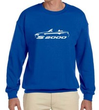 Honda S2000 Classic Car Outline Design Sweatshirt NEW