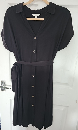 Maternity black dress size - h&m,