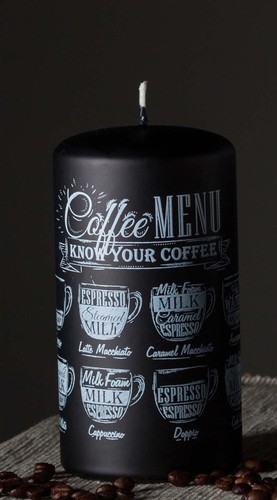Coffee frappe black - coffee, pillar