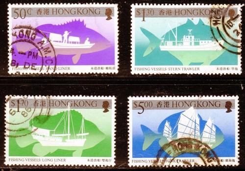 Hong kong 1986 fishing vessels - kong,