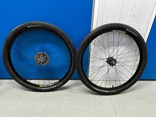 Mavic XC717 wheel set, 26in wheels, Mavic wheels, XT hubs, QR, Continental tyres
