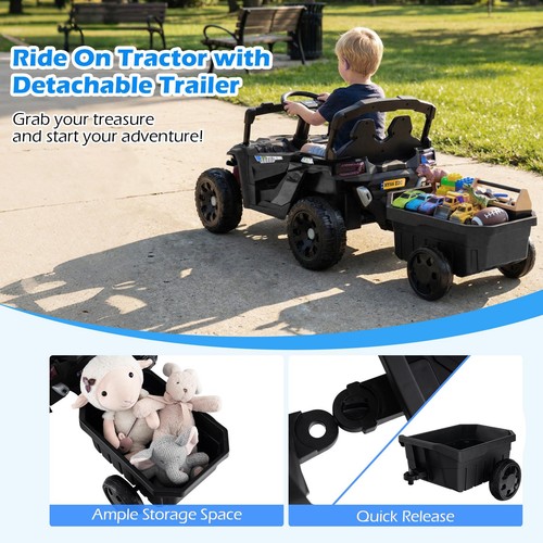 Toy car kids ride - kids, tractor