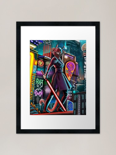 The guardian framed art - "the,