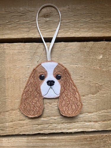 King charles spaniel hanging - king,