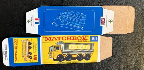 Matchbox wheel tipper - #51, 8-wheel