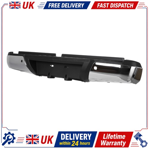 Chrome rear bumper replacement - chrome,