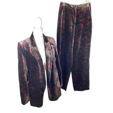 Zara 2 Pc Velvet Blazer and