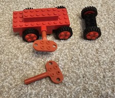 RED 1 x Lego Universal