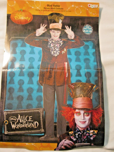 Disney mad hatter deluxe adult - disney,