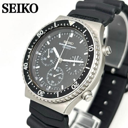 Seiko 7a28 7040 - 7a28-7040, black