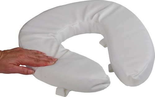 Nrs soft padded raised toilet - raised,