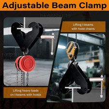 RSJ Girder Beam Clamp 1/2 Ton
