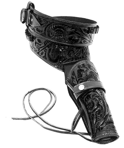 Western leather holster gun - holster,