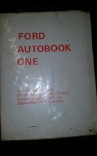 FORD AUTOBOOK ONE ANGLIA