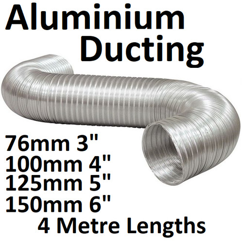 Aluminium flexible duct cooker - flexible,