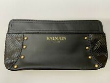 Authentic Pierre Balmain Makeup Bag Vintage Style Designer Mini Clutch Pouch