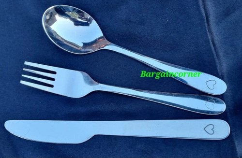 Kids cutlery set stainless - cutlery,