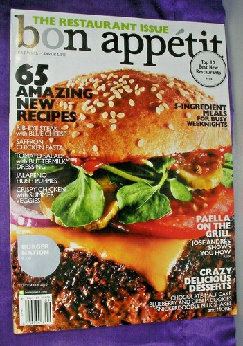 Bon appetit recipe magazine - bon,