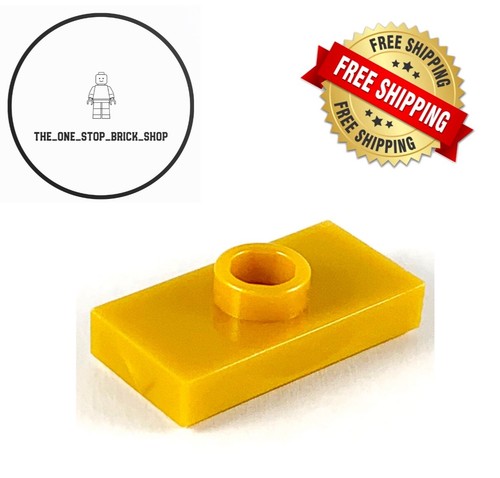 Lego plate with jumper - lego, x