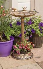 Bird Bath With Built in Base