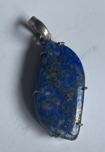 Lapis lazuli gemstone pendant - lapis,