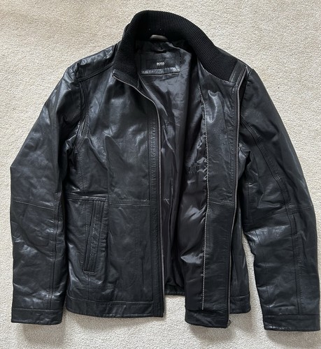 Hugo boss black leather - boss,