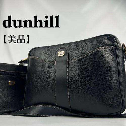 Dunhill black leather - dunhill,