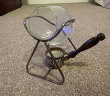 Very vintage silver plate brandy / cognac warmer Made in England hallmarked 