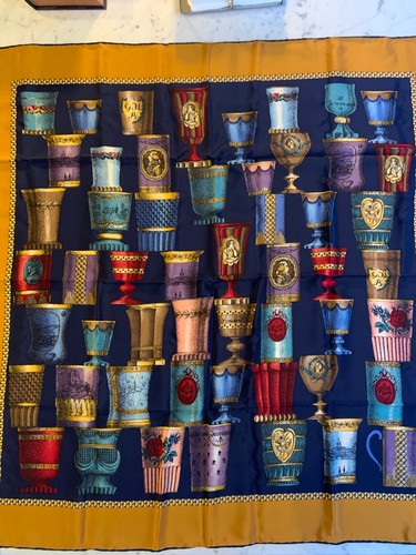 Vintage fornasetti silk scarf - vintage,