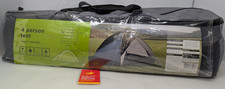 ASDA 4 Person Tent 2400mm x 2100mm x 1400mm In Carry Bag RD12