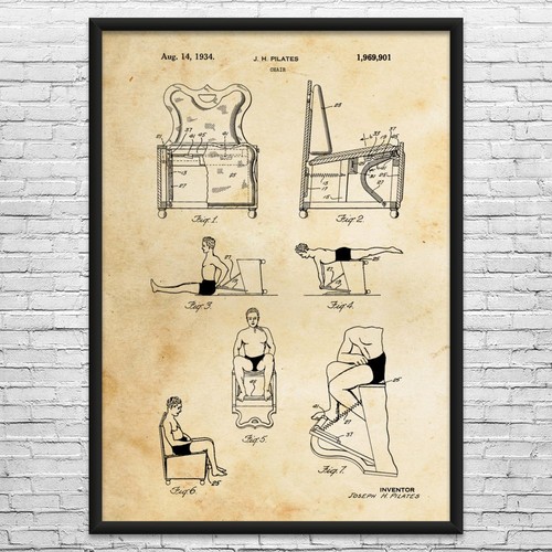 Pilates chair patent - pilates,